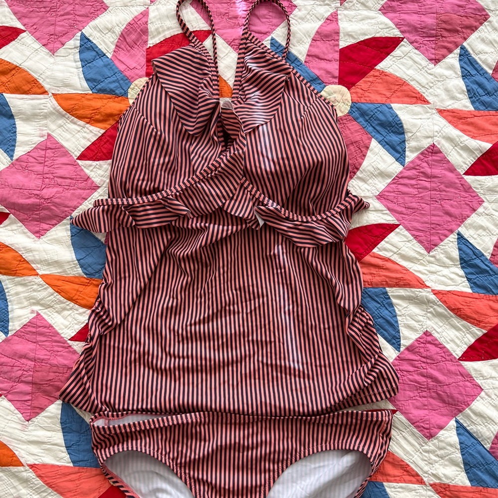 Large Maternity Swimsuit Tankini